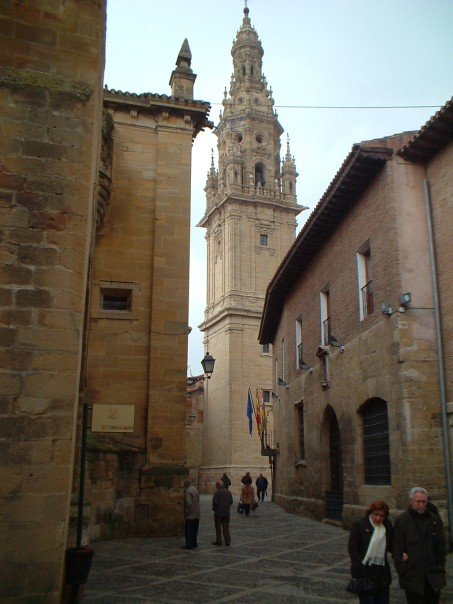 The cathedral's independently minded spire