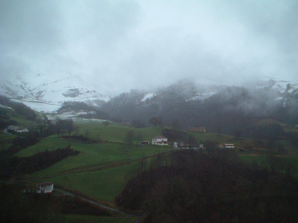 The mountains, seen from Valcarlos
