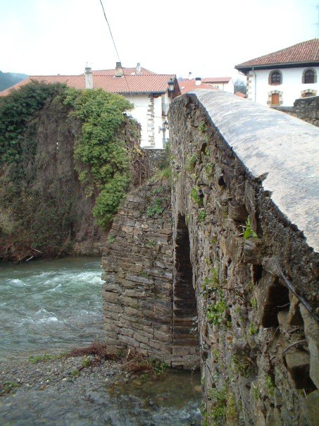 The bridge at Zubiri
