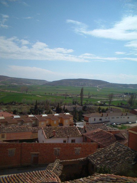 The rooftops of Castrojeriz