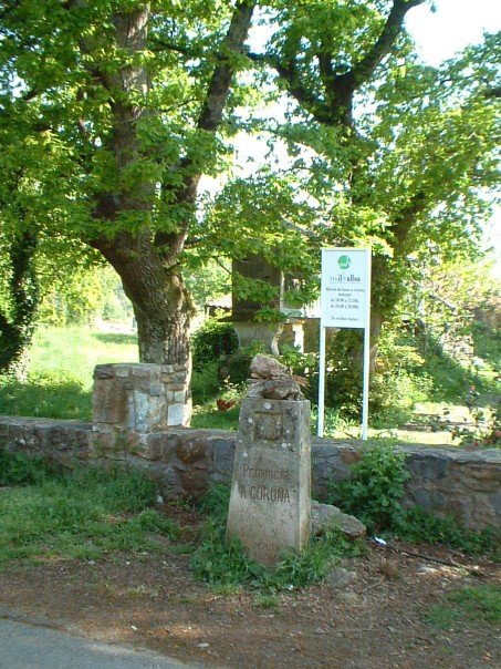 Crossing into the province of A Coruña
