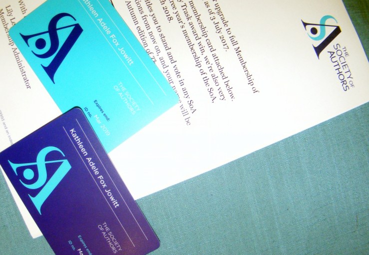 Trust me: I'm a card-carrying author