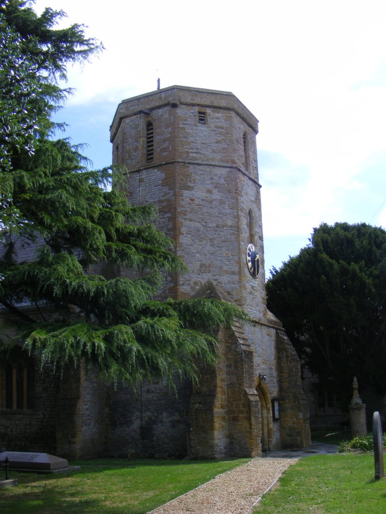 Church with an octagonal tower